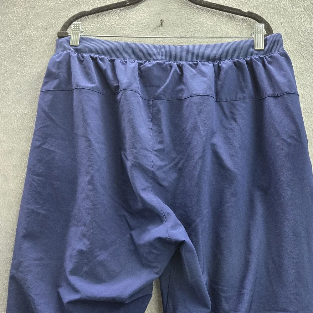 Adidas Men Pants XL Navy Blue Activewear Pants Windbreaker Track Pants‎